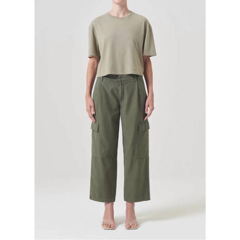 AGOLDE Jericho pants in fatigue size 34